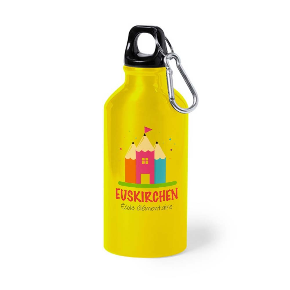 Wasserflasche mit Aluminium-Finish - Sonthofen 