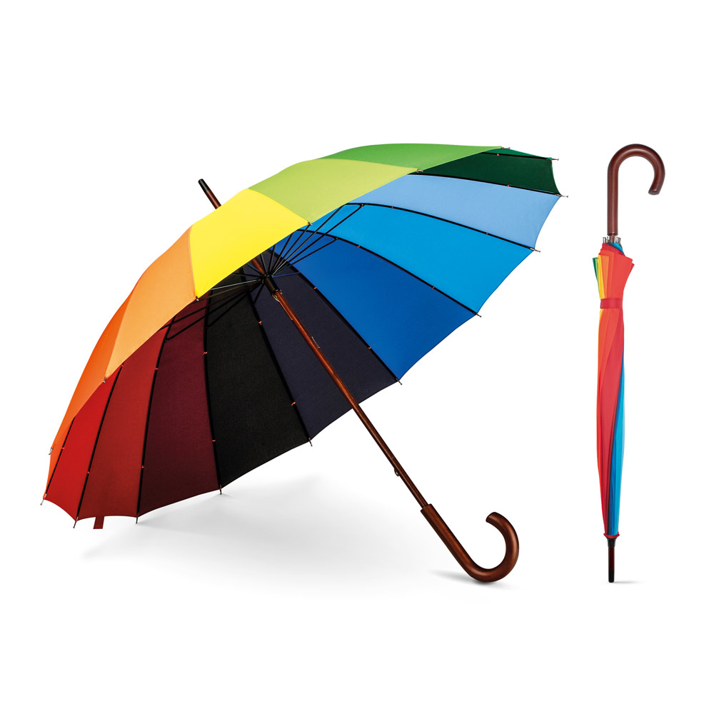 DUHA. 16-Rippen-Regenschirm
