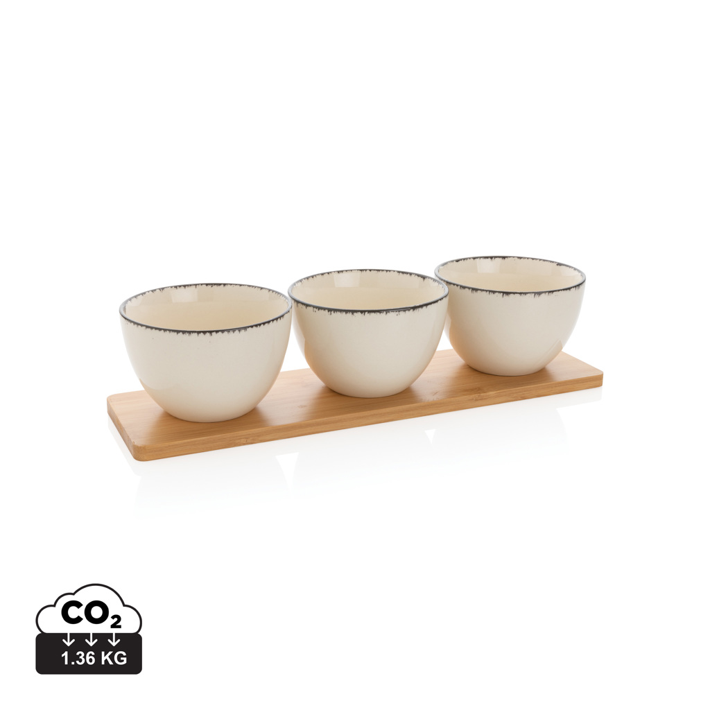 Ukiyo 3pc Serving Bowl Set - Dunstable - Ince-in-Makerfield