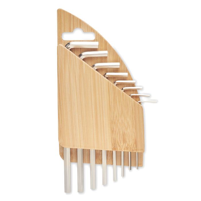 Set of Hex Keys made from Bamboo - Bracknell