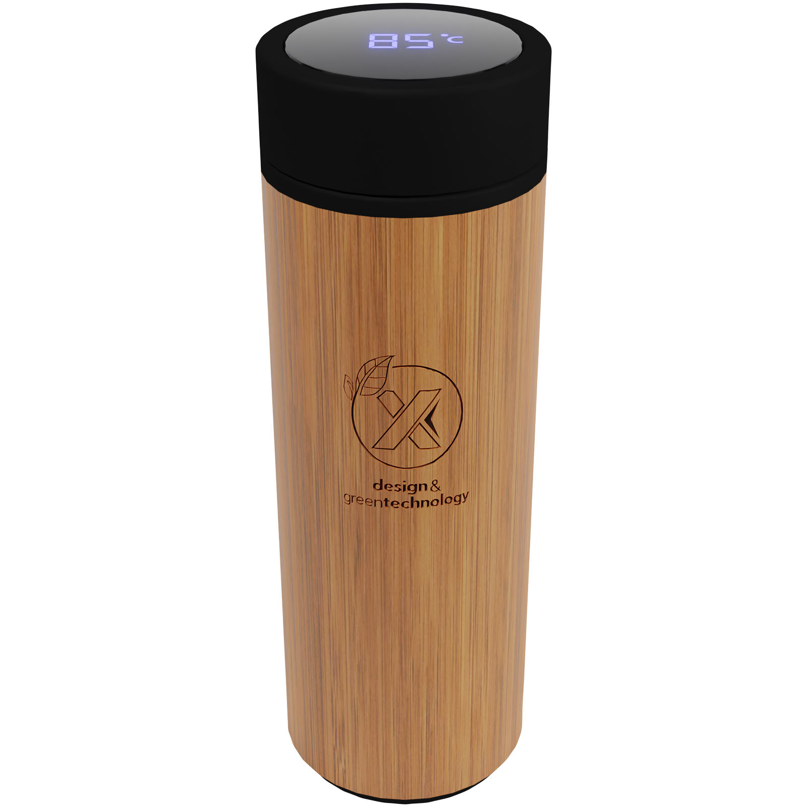 Bambus Intelligente Thermoflasche 500 ml - Rheine