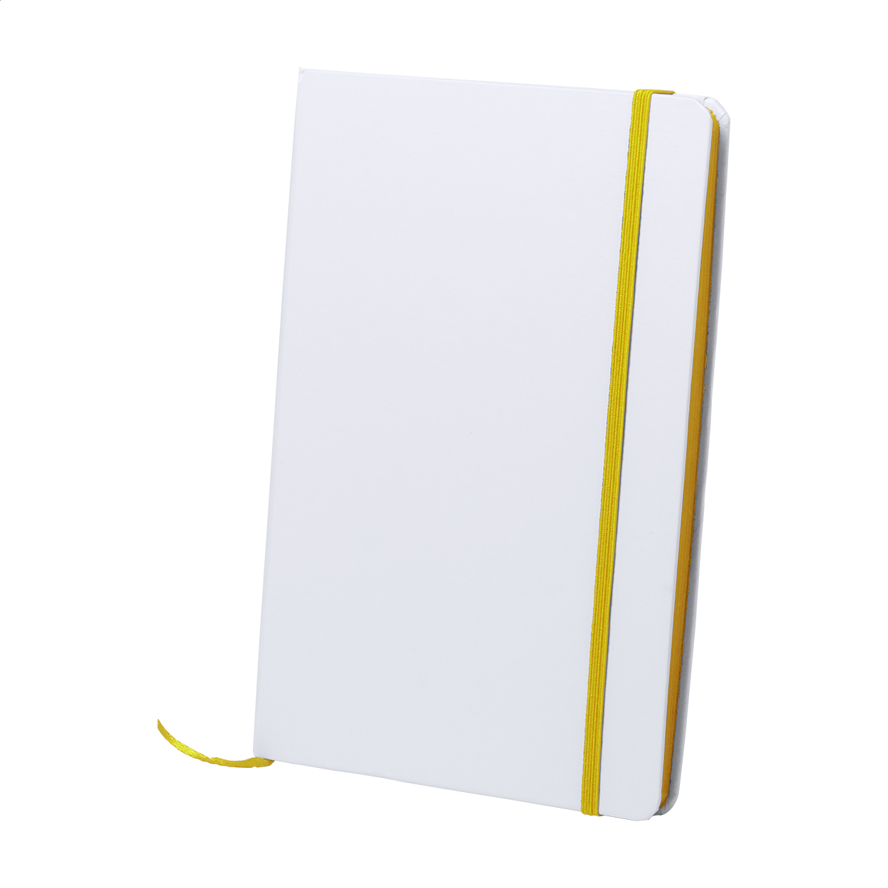 Pendula A5 notebook with 100 blank sheets and coloured rubber strap