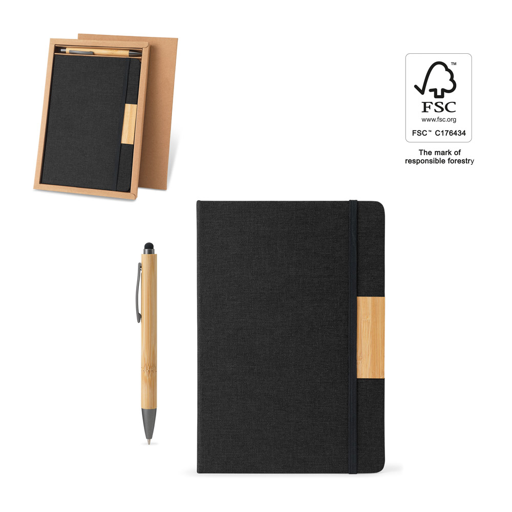 Eco-Note & Bamboo Pen Set - Ormskirk