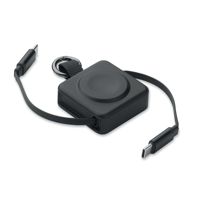 Retractable 100W USB-C cable
