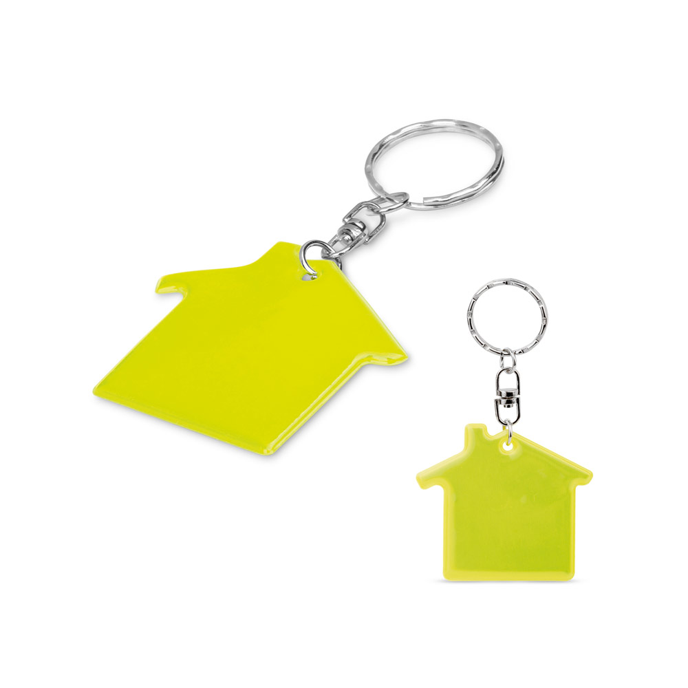 A house keychain that glows in the dark - Gretton