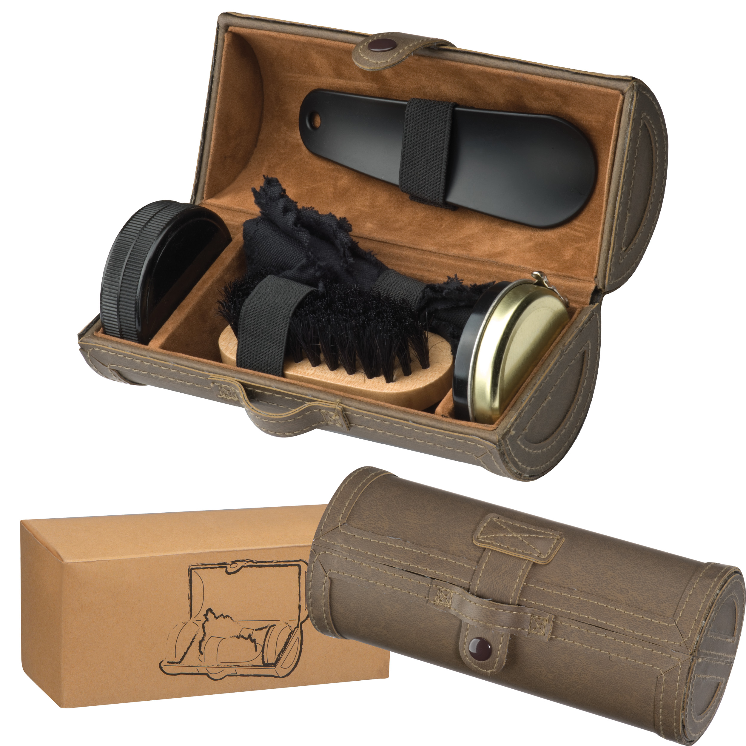 VintageShine Shoe Care Set - Brixton - Marston Green
