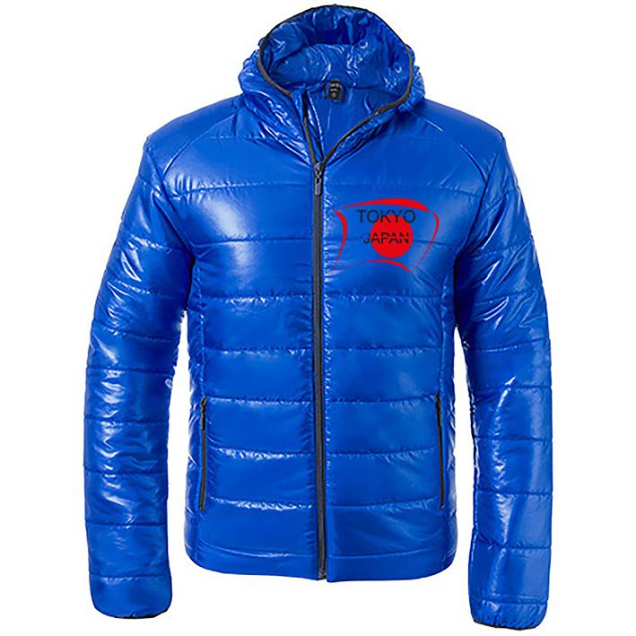 Glossy Polyester Waterproof Windproof Jacket - Headcorn