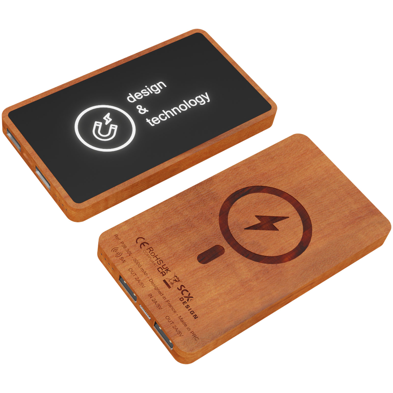 Ashill Magnetic Wireless Charging Power Bank - Heywood