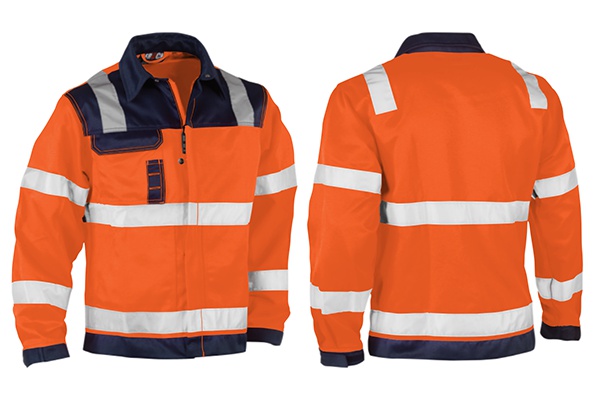 Multi-Pocket High Visibility Reflective Jacket - Anslow