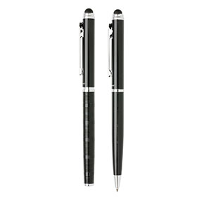 Stylus Ballpoint and Rollerball Pen Gift Set - Quarndon