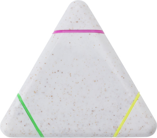 Highlighter made of PP Wheat Straw in Three Colors - Newtonmore
