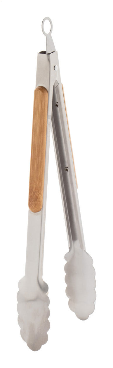 BambooGrip BBQ Tongs - Houghton-le-Spring printed with logo