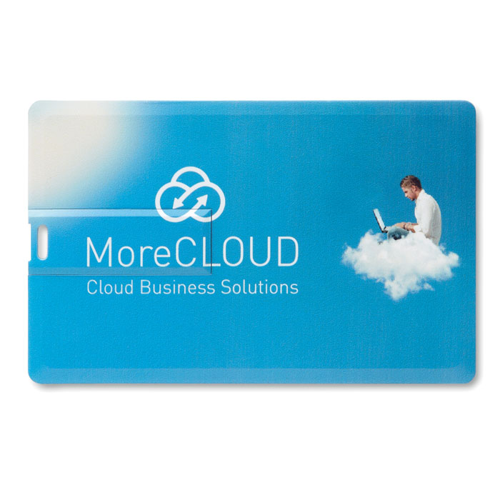 A credit card-shaped USB from Little Snoring - Cuttlebrook