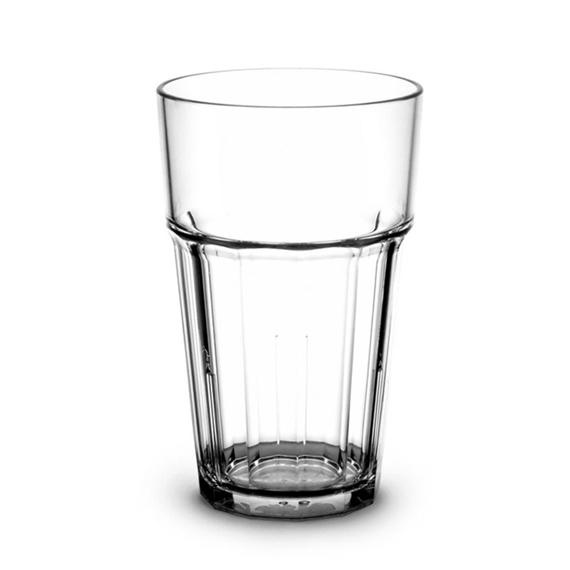 Personalized multifunction plastic glass (30 cl) - Gaetan