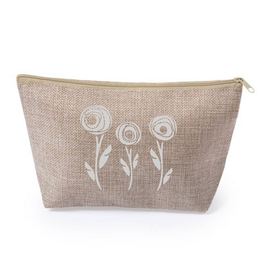 Two-Tone Polyester Cosmetic Bag - Tunbridge Wells