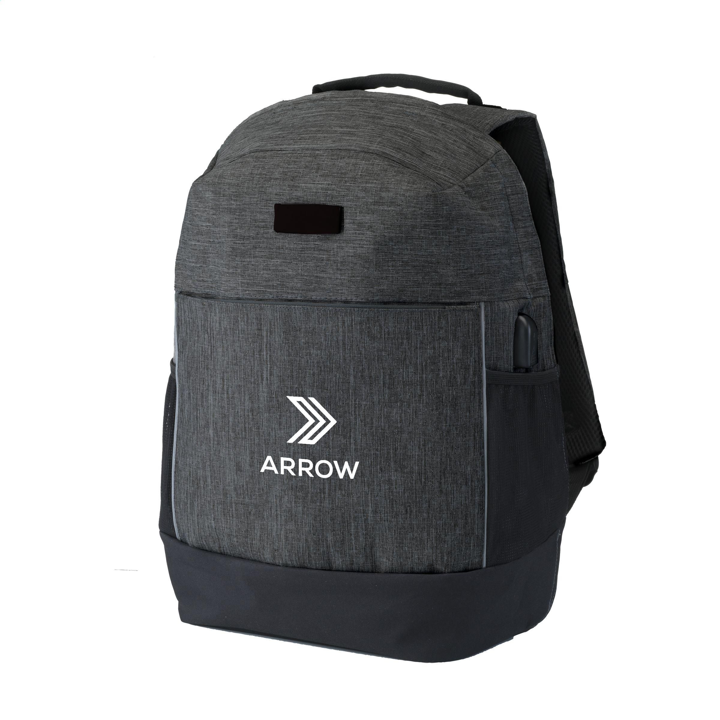 Guardian Anti-Theft Explorer Backpack - Lutterworth printed with logo
