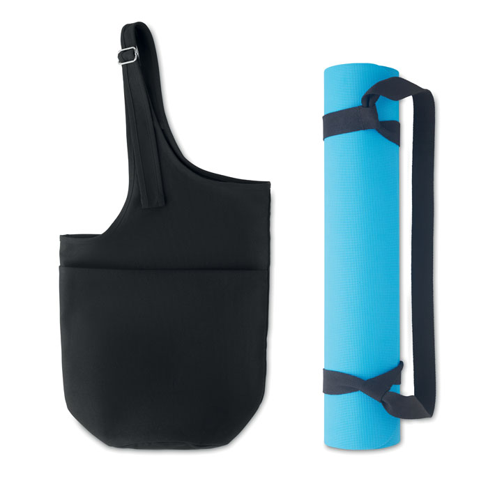 Fitness set with yoga mat and exercise rope in canvas bag - St Just in Penwith