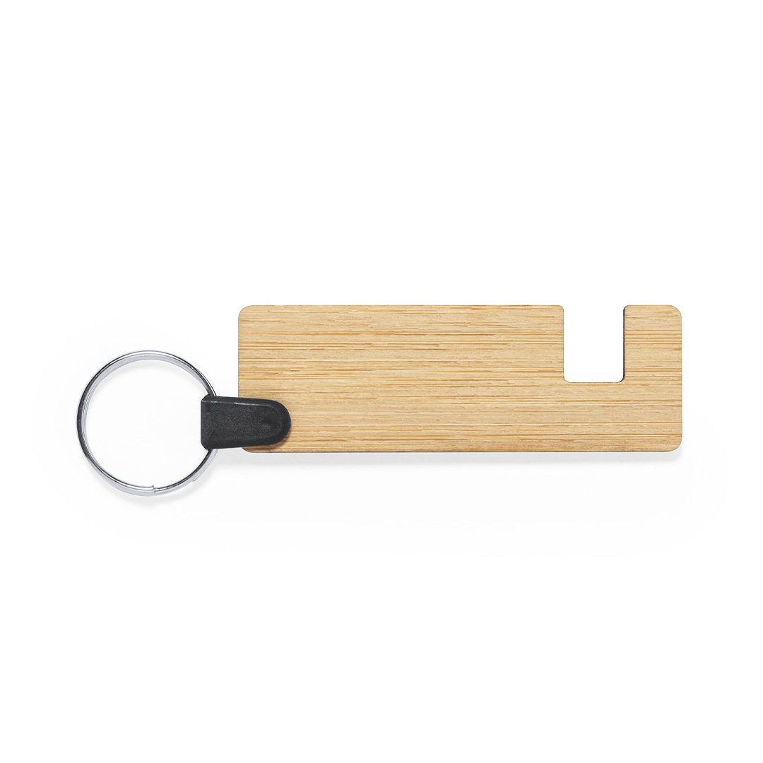 Nature Line Bamboo Keyring Holder for Smartphones and Tablets - Chatham