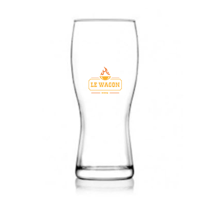 Original personalized beer glass 300 ml - Faucille