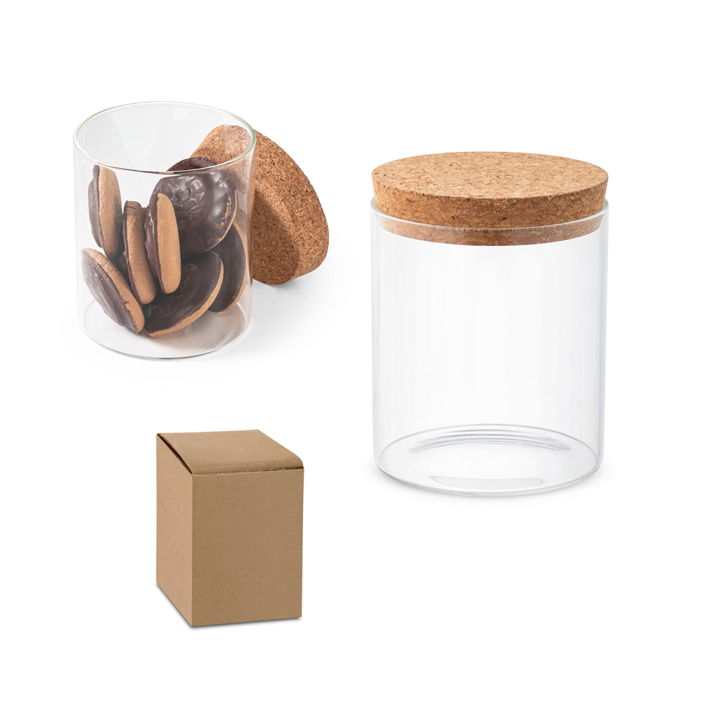 Borosilicate Glass Bottle with Cork Lid - Whittington - Rotherham