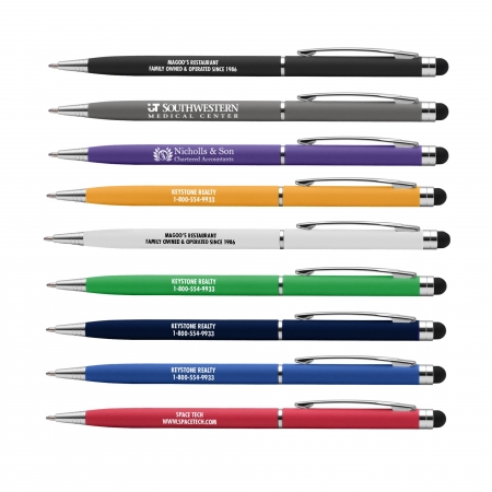 BIMINI Soft Touch Ballpoint Stylus with Laser Engraving - Southampton