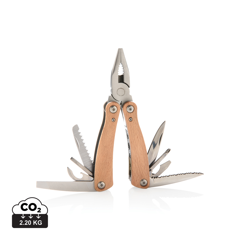 13-in-1 Beechwood Multitool - Port Isaac - South Queensferry