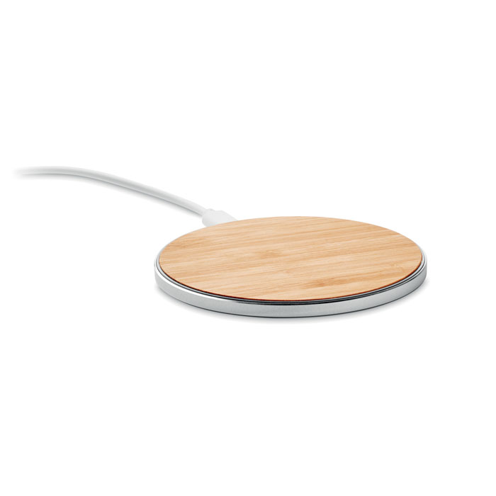 Abbotsbury Wireless Charger made from Bamboo - Blue edition - Yardley