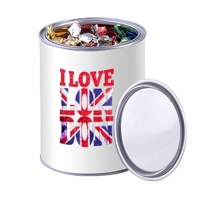 Paint can with candies 1 L