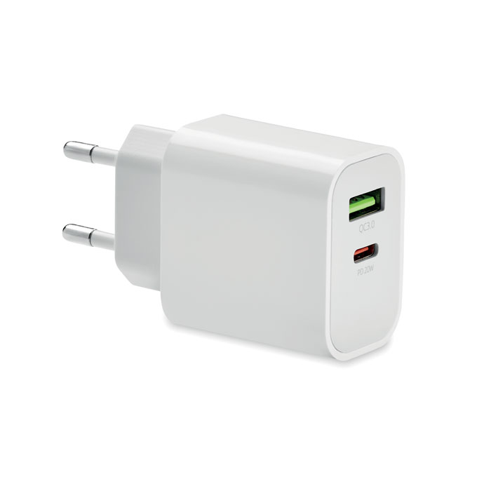 EU QuickCharge Wall Adapter - Charger - Lochgelly