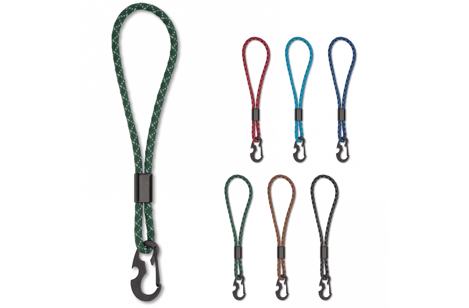 Reflective Carabiner Key Ring - Abberley - Fleckney