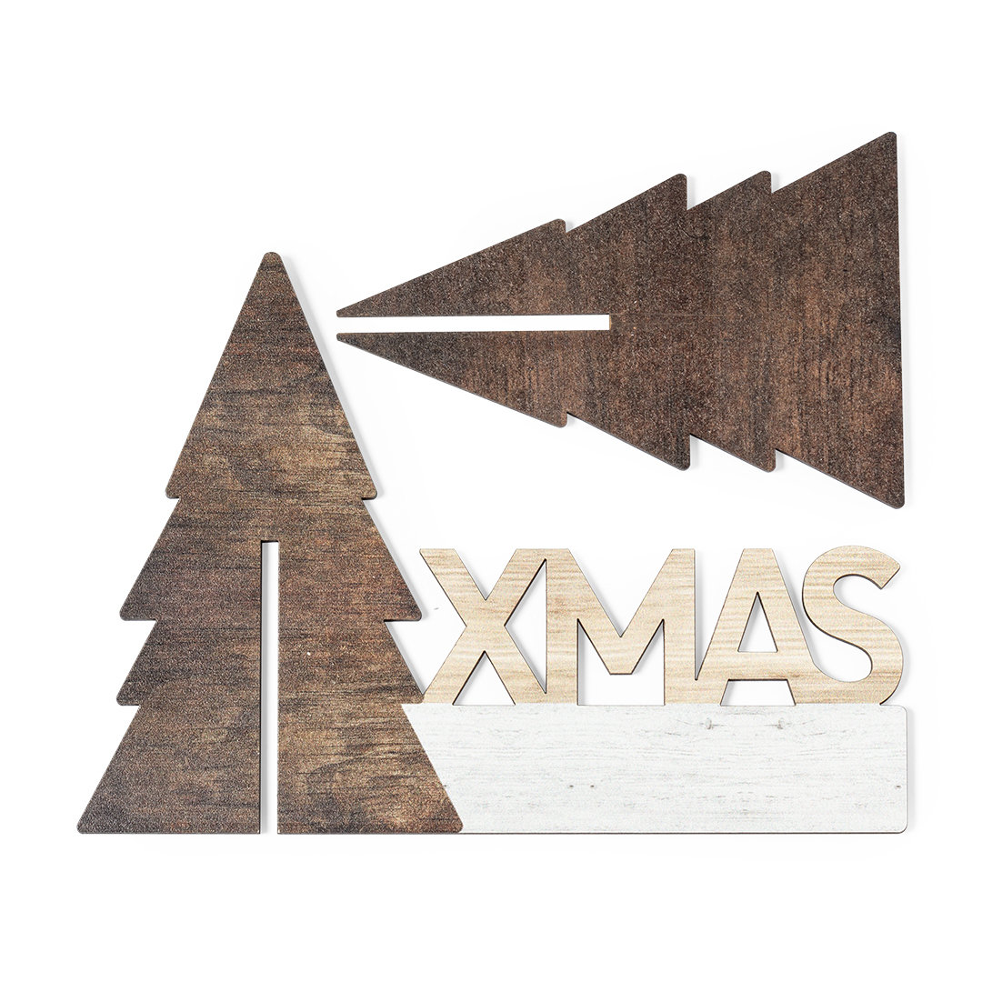 Wooden Christmas Tree Decoration - Bisley - Elstead