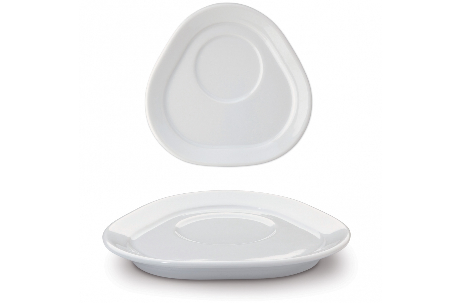 Satellite Series European High Quality Porcelain Saucer - Criccieth