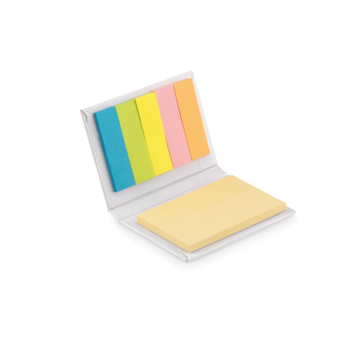 Set of colourful sticky notes and page markers - Abbots Langley