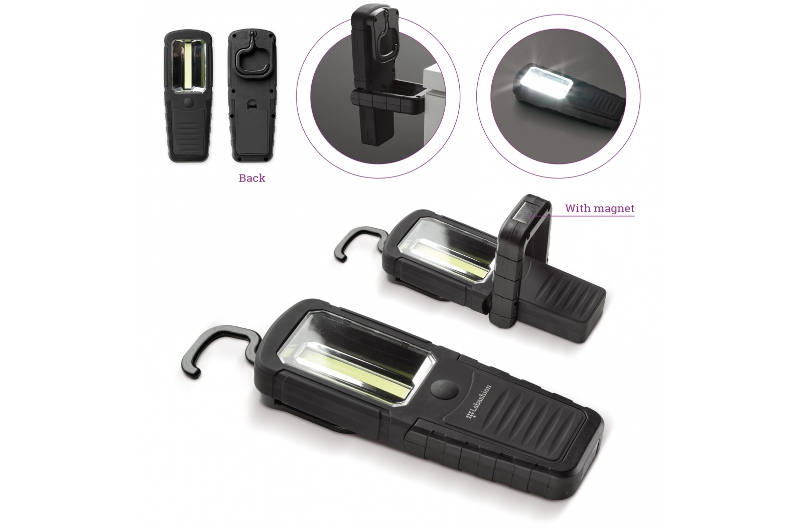 Adjustable Magnetic Stand Light - Crowland