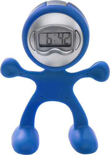 ABS alarm clock with note holder - Stow Cum Quy - Fowey