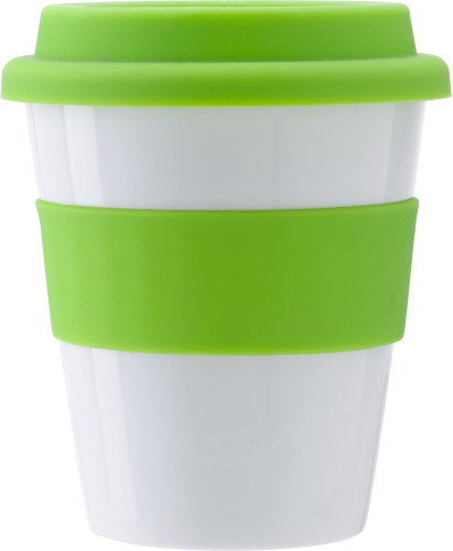 PP Mug with Silicone Band and Lid - Chalford