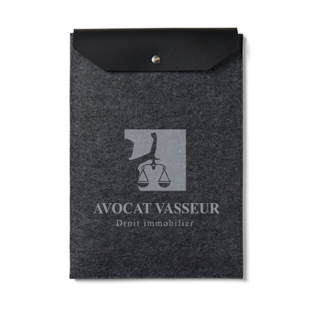 VINGA Albon GRS recycelter Filz 15" Laptop-Hülle - Oestrich-Winkel