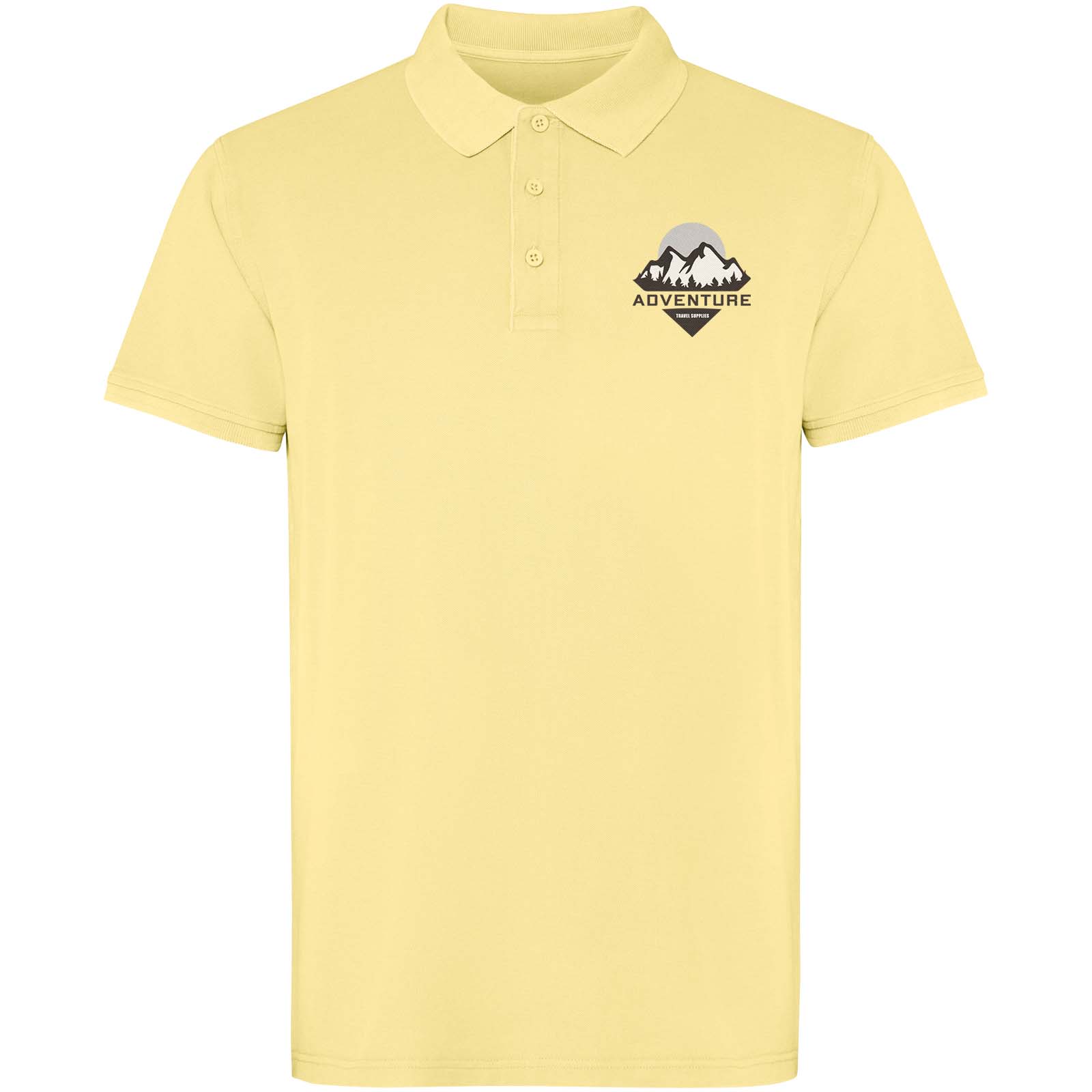 Vintage Acid-Wash Polo - Luckau bedrucken mit Logo