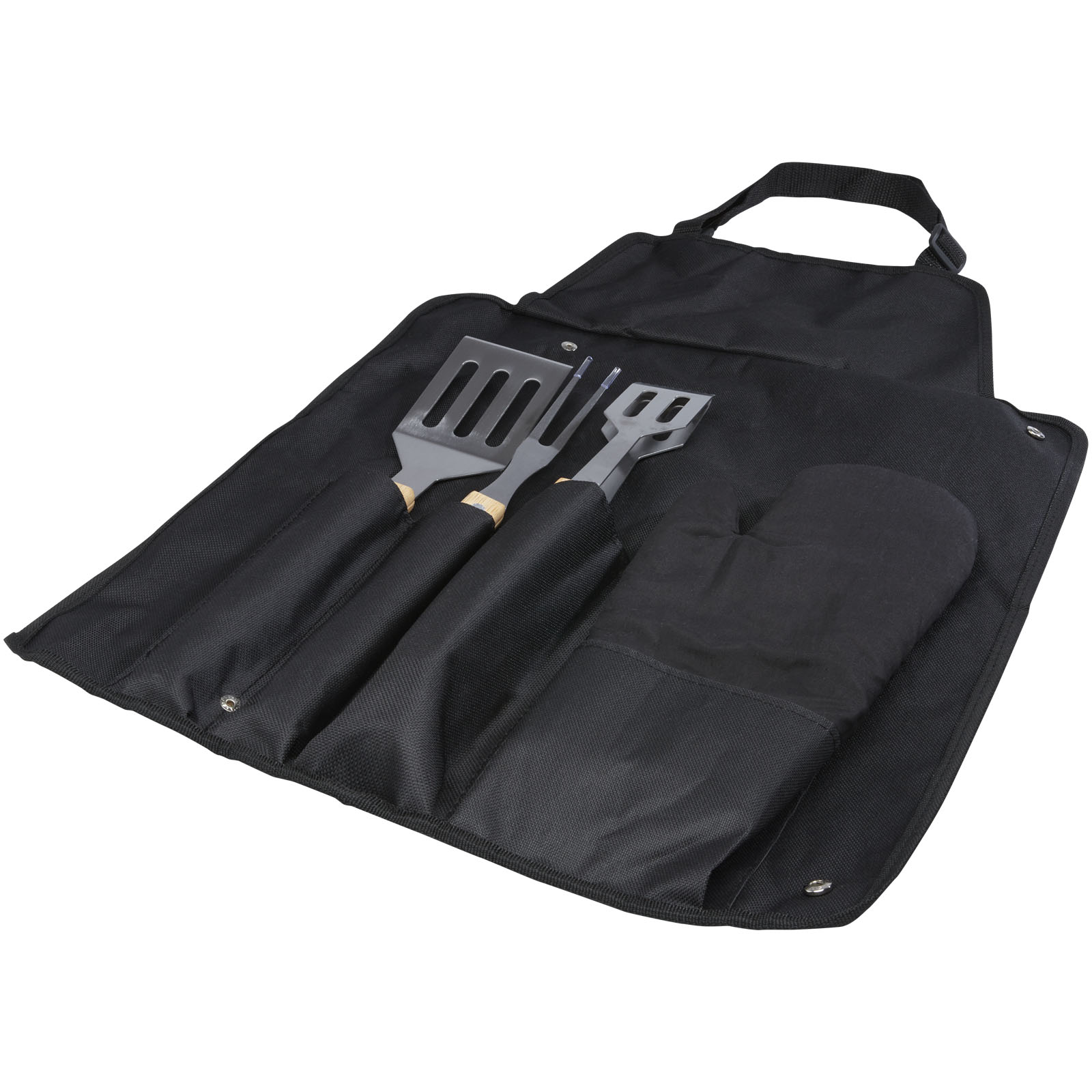 5-Piece Sustainable Bamboo BBQ Set - Frankton