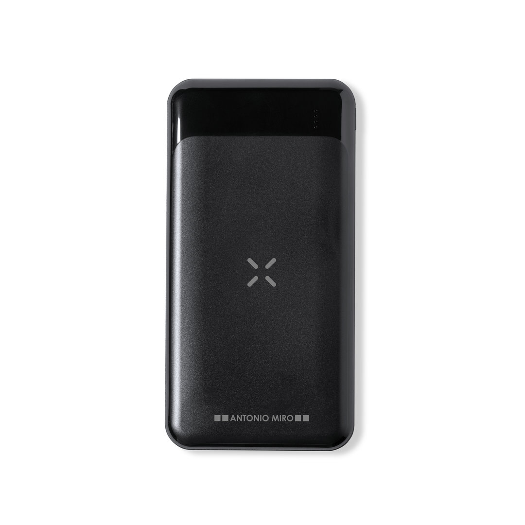 Antonio Miró Matte Black Wireless Power Bank - Amport - Cowling