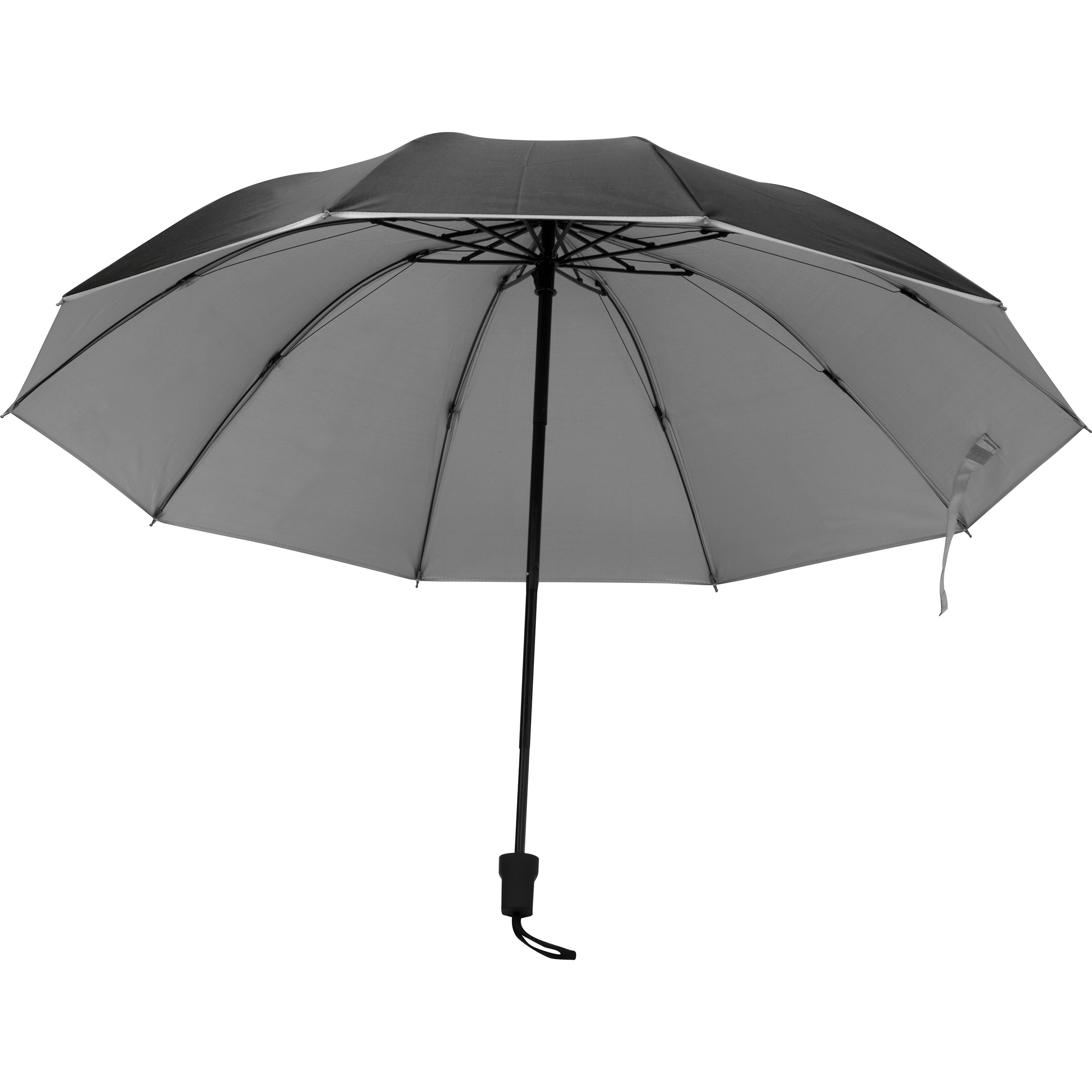Aberford umbrella made of Pongee material, featuring a printed logo - Fochabers