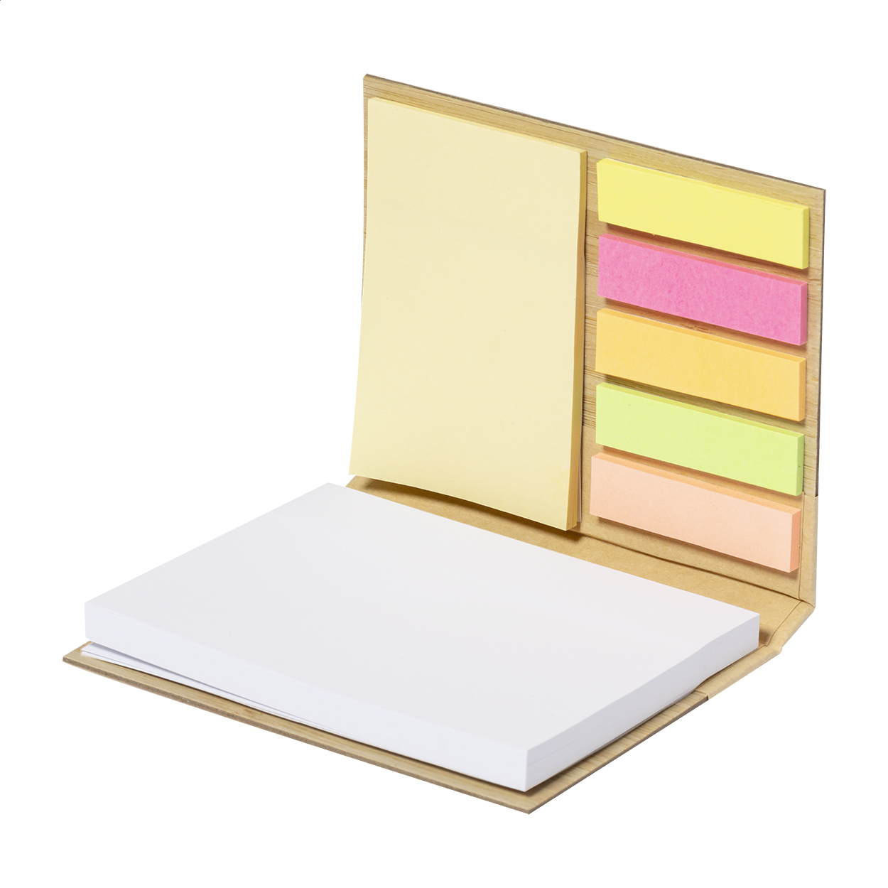 Bamboo Sticky Note Organizer - Tollerton