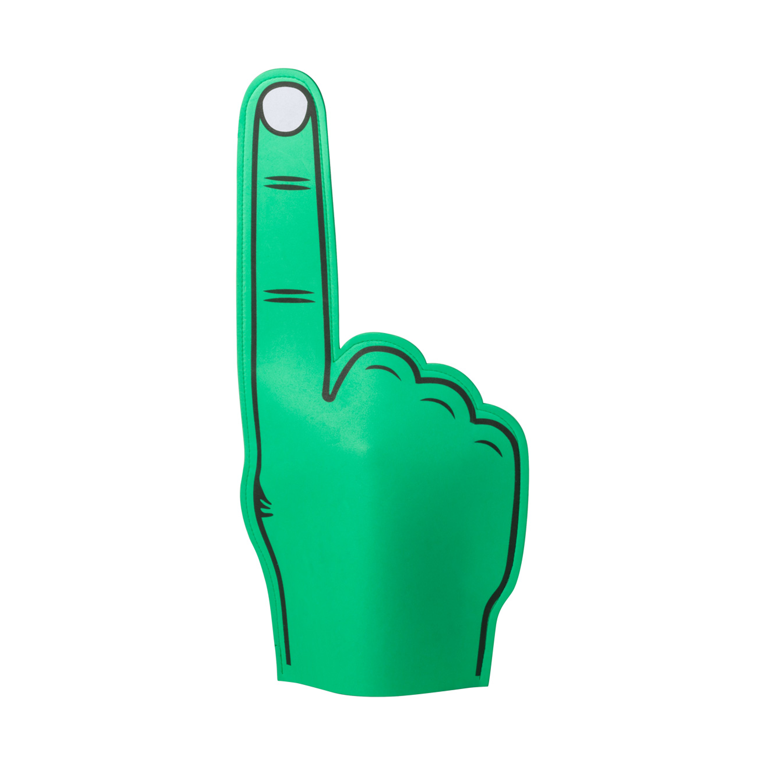 CheerWave Foam Hand - Hucknall printed with logo