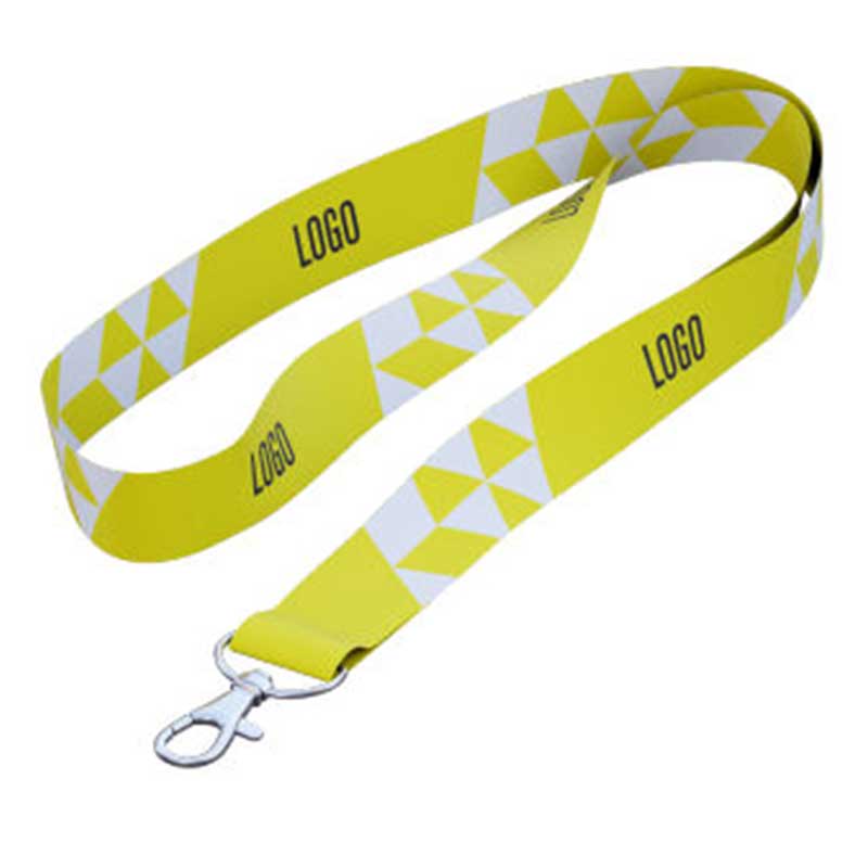 Sublimated Polyester Lanyards with Metal Hook - Highworth