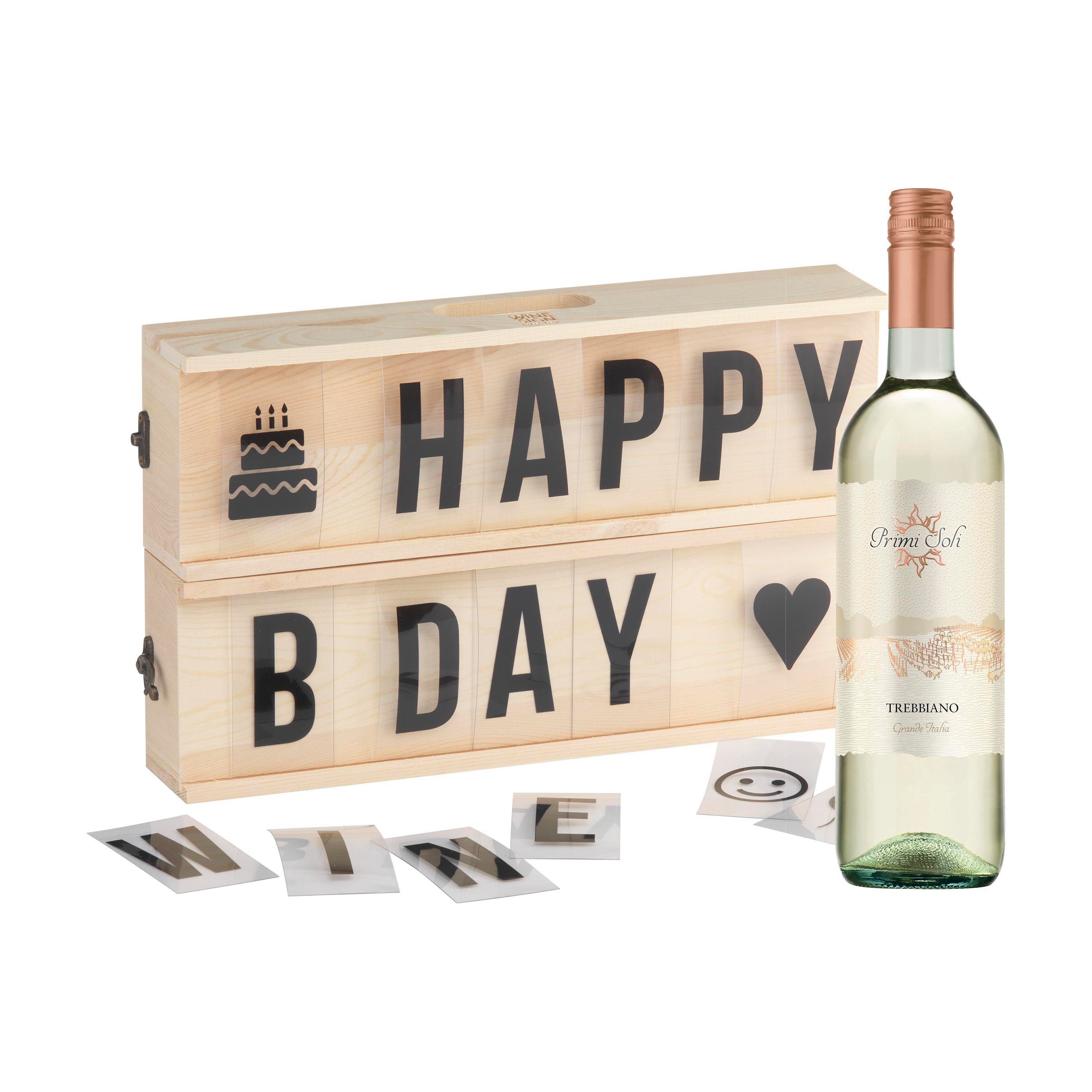 Bottle Letterbox - Crawley printed with logo