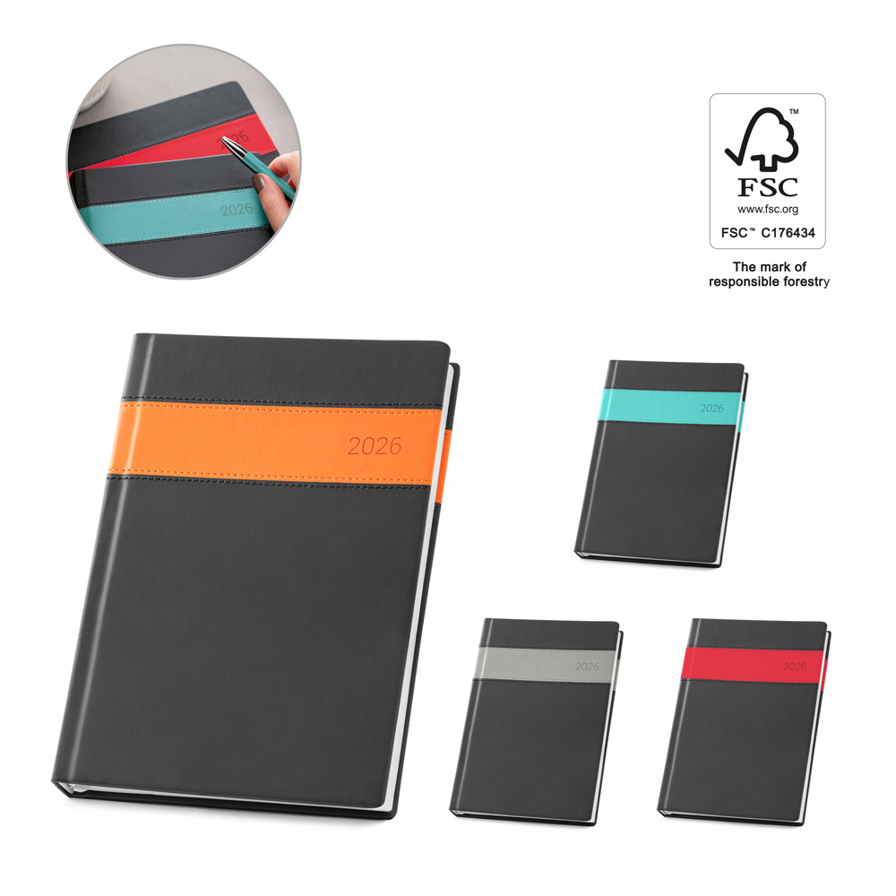 EcoPlanner A5 - Bedhampton printed with logo