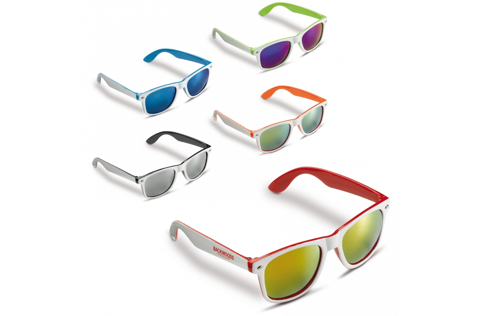 Stylish sunglasses in a two-tone color scheme - Long Wittenham