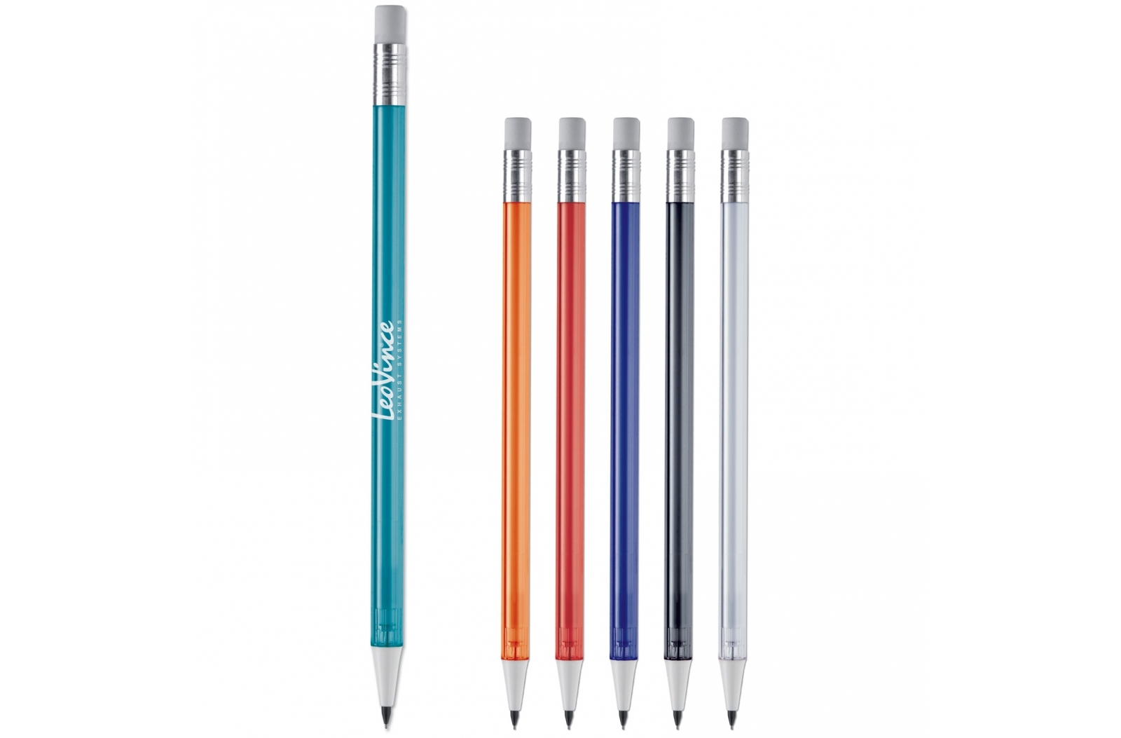 Transparent Mechanical Pencil with Eraser - Kingston