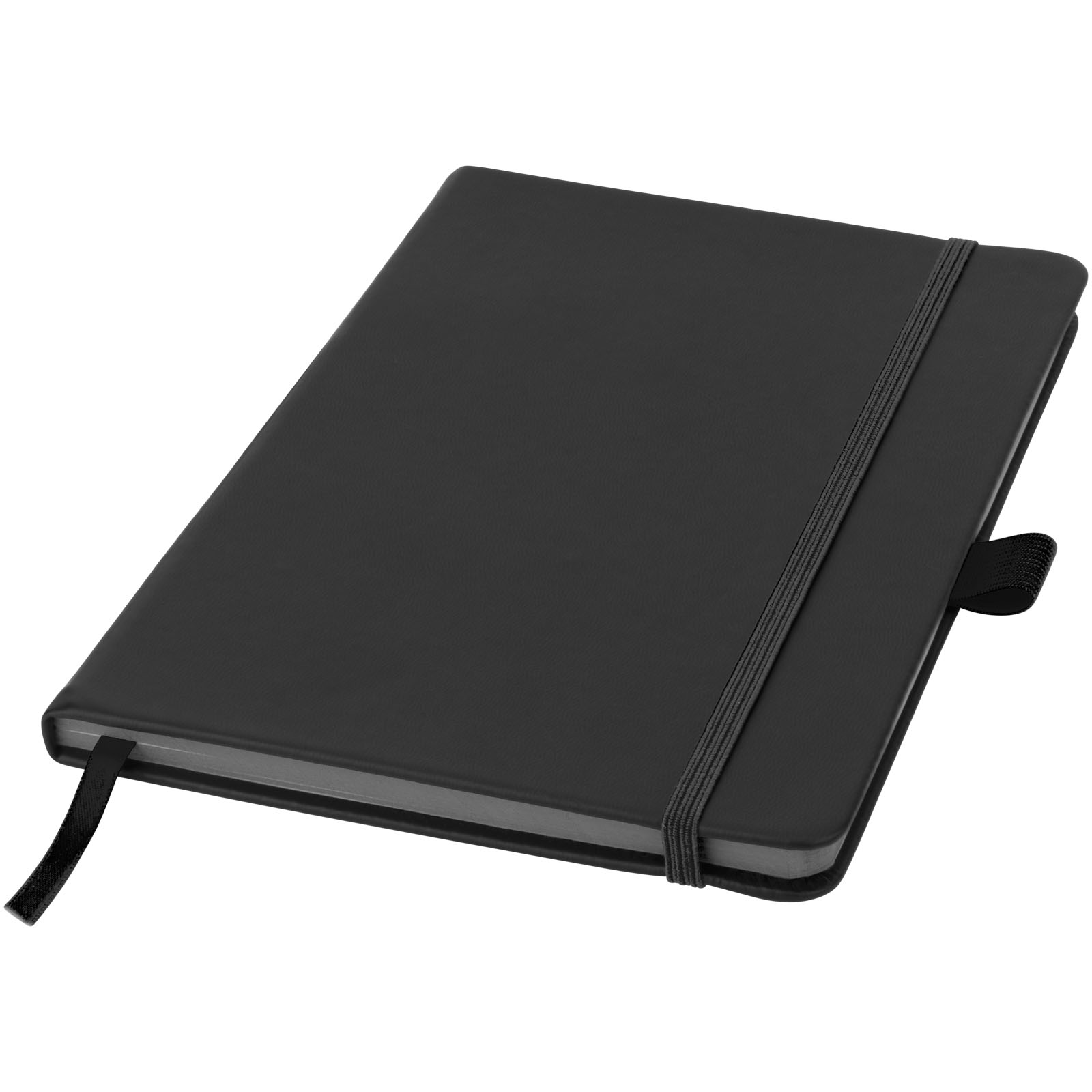 A5 Bound Notebook with Elastic Closure - Llanfairpwllgwyngyllgogerychwyrndrobwllllantysiliogogogoch