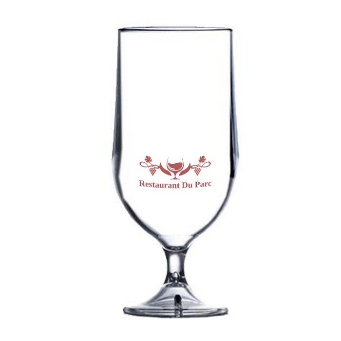 Customized beer glass on foot 280ml - Kamba